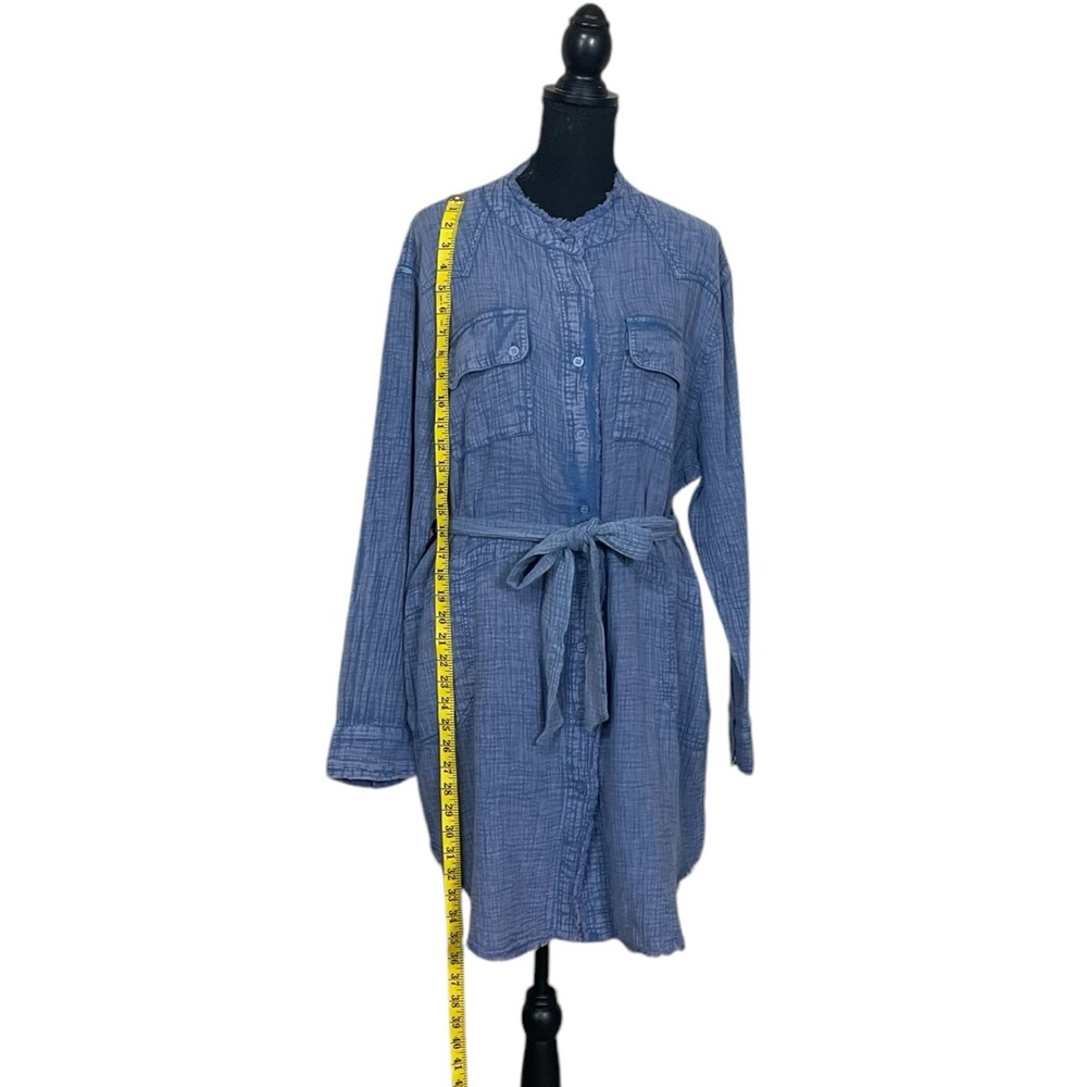 Ivy Jane Gauze Shirt Dress NWT (H-1) - Picture 6 of 12